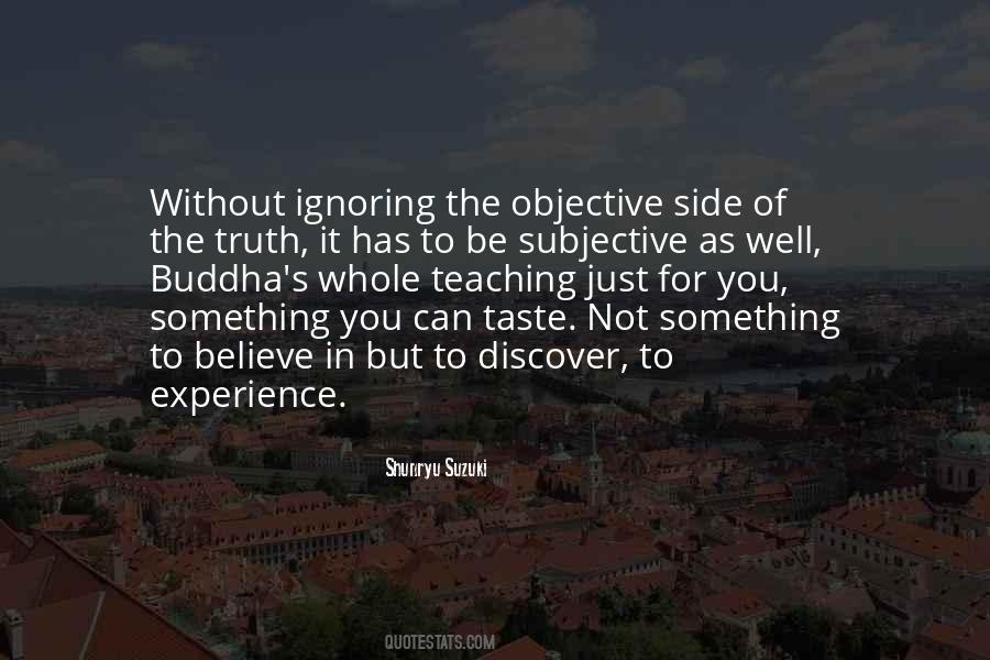 Subjective Experience Quotes #771184