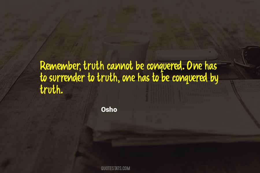 Quotes About Conquered #1352251