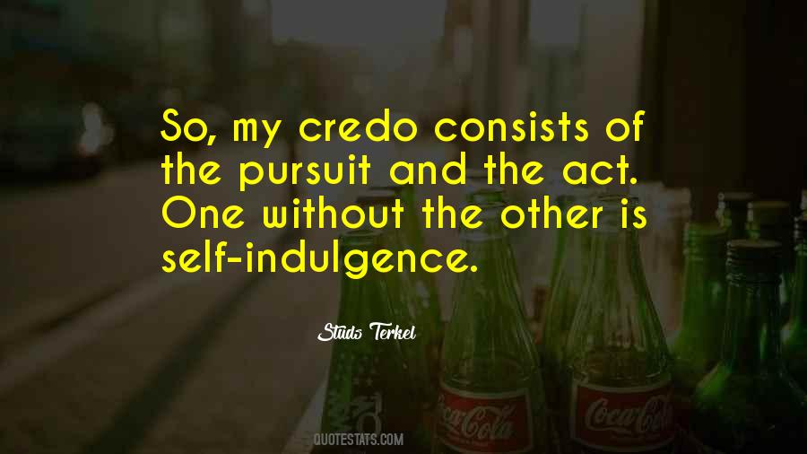 Quotes About Credo #1749083