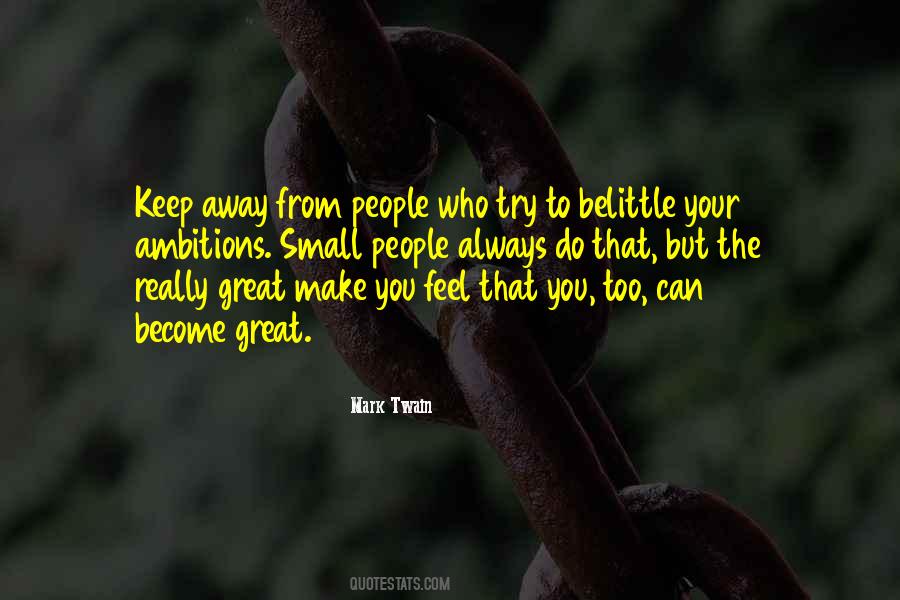 Belittle Others Quotes #65985