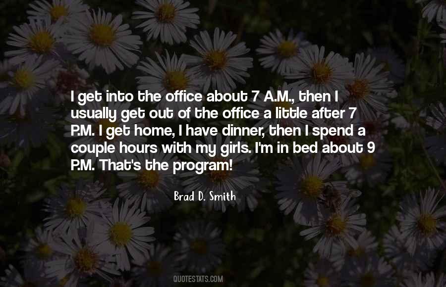 Quotes About Office Hours #176484