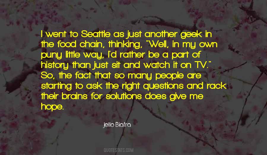 Me Watch Tv Quotes #1521345
