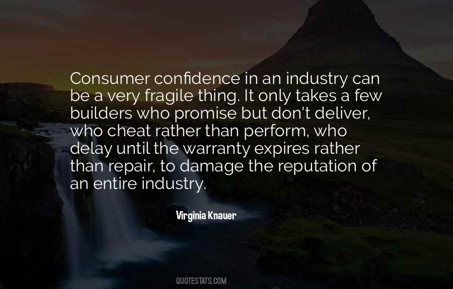 Quotes About Consumer Confidence #1478796