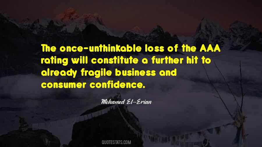 Quotes About Consumer Confidence #474249