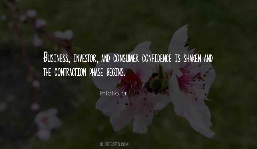 Quotes About Consumer Confidence #615166