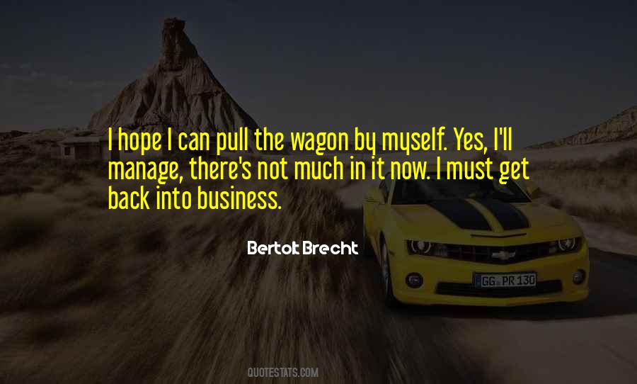 Quotes About Wagon #330529