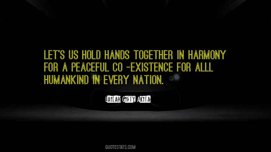 Peaceful Society Quotes #1223766