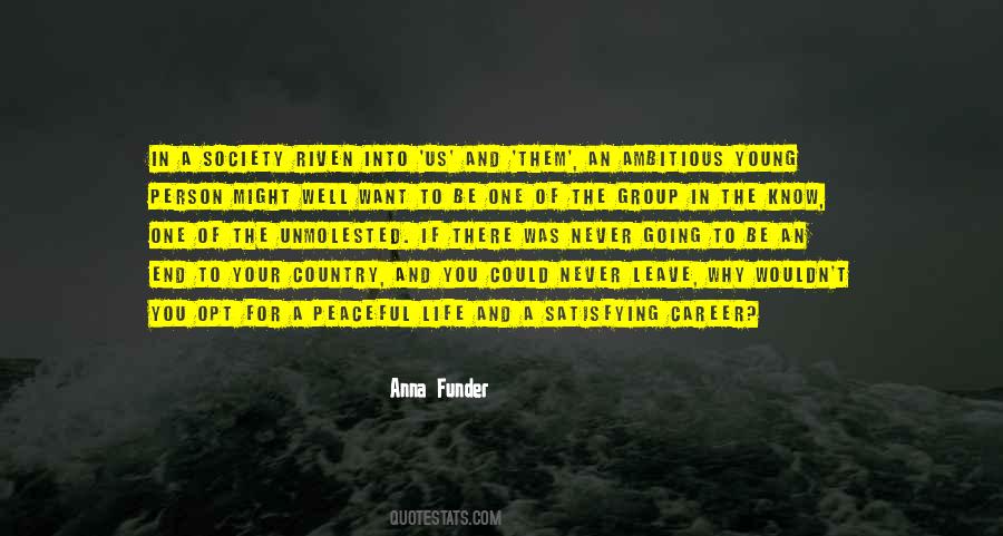 Peaceful Society Quotes #727816