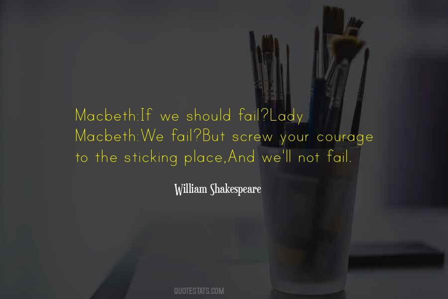 Quotes About Lady Macbeth #259469