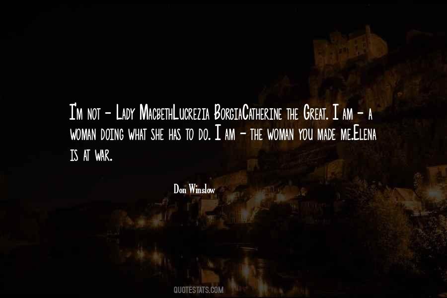 Quotes About Lady Macbeth #351178