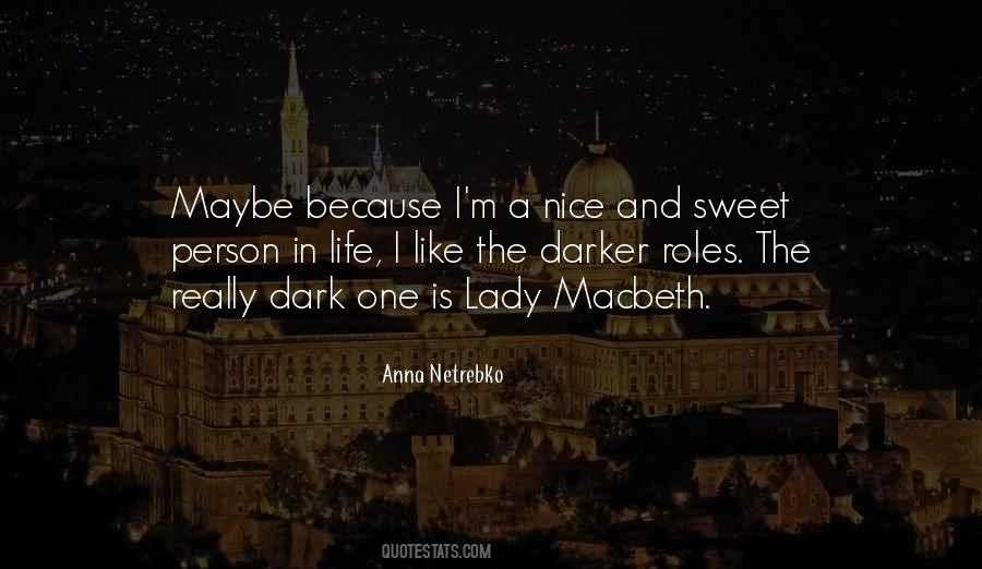 Quotes About Lady Macbeth #97814
