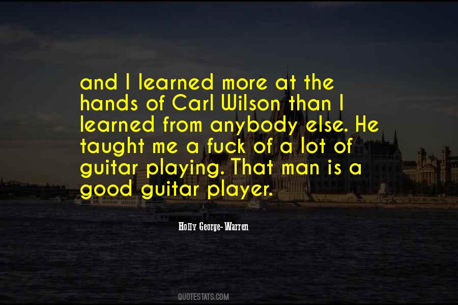 Quotes About Guitar Man #533252