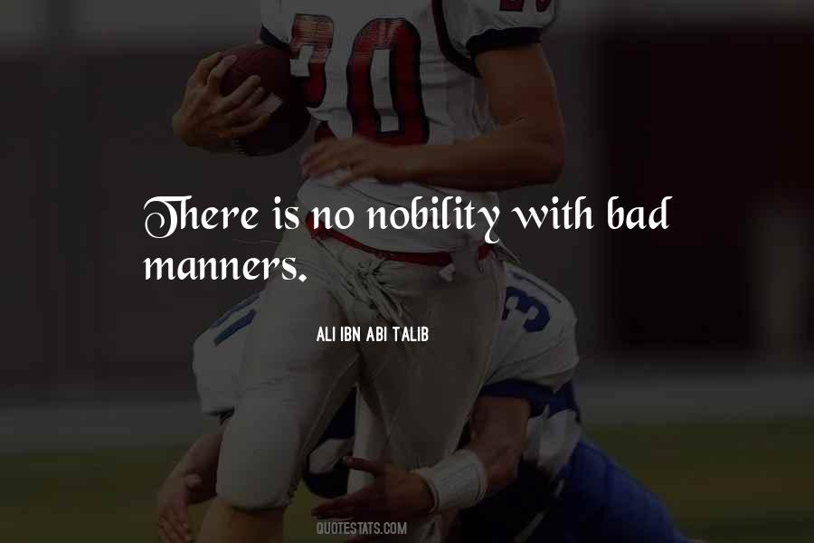 Quotes About Bad Manners #1635168