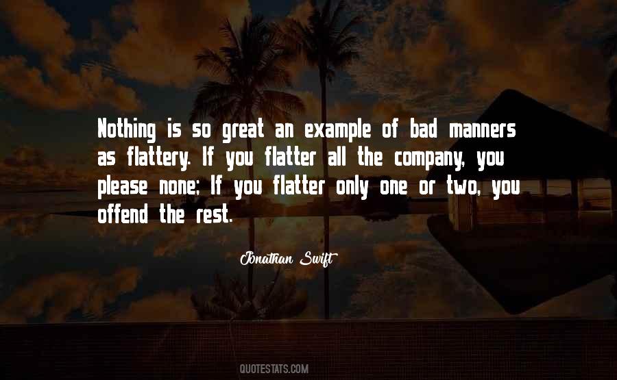 Quotes About Bad Manners #869856