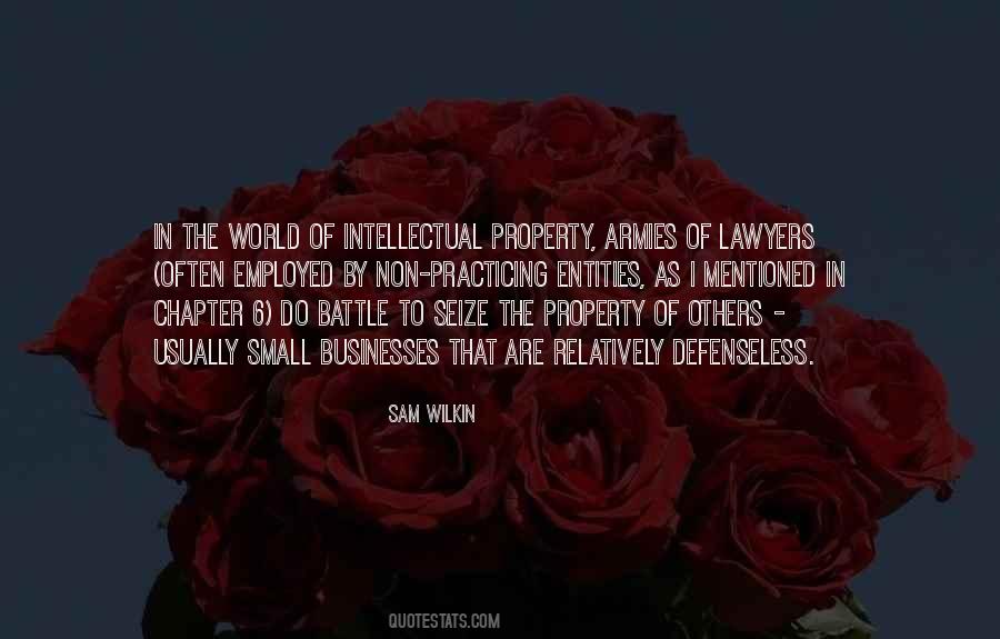 Quotes About Intellectual Property #1229717