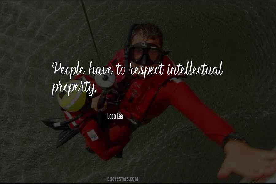 Quotes About Intellectual Property #1395015