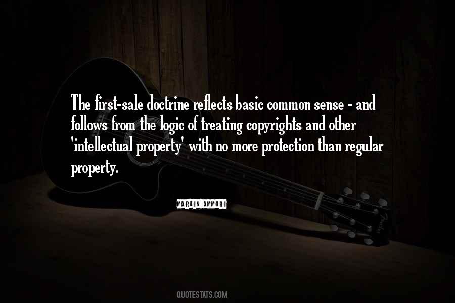 Quotes About Intellectual Property #1856811