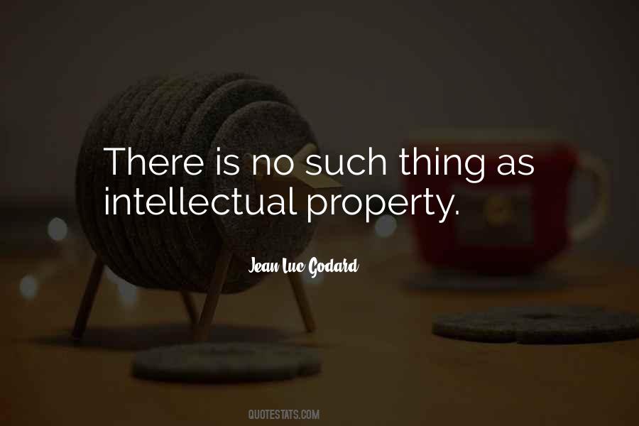 Quotes About Intellectual Property #349555