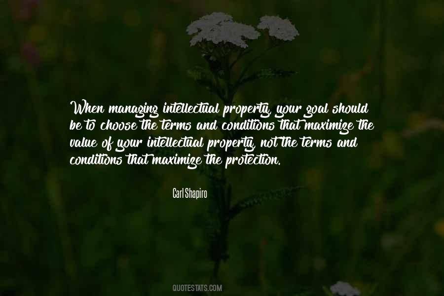 Quotes About Intellectual Property #818099