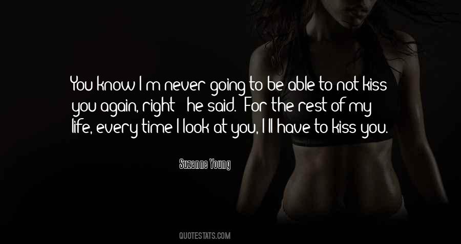 Kiss Right Quotes #84988