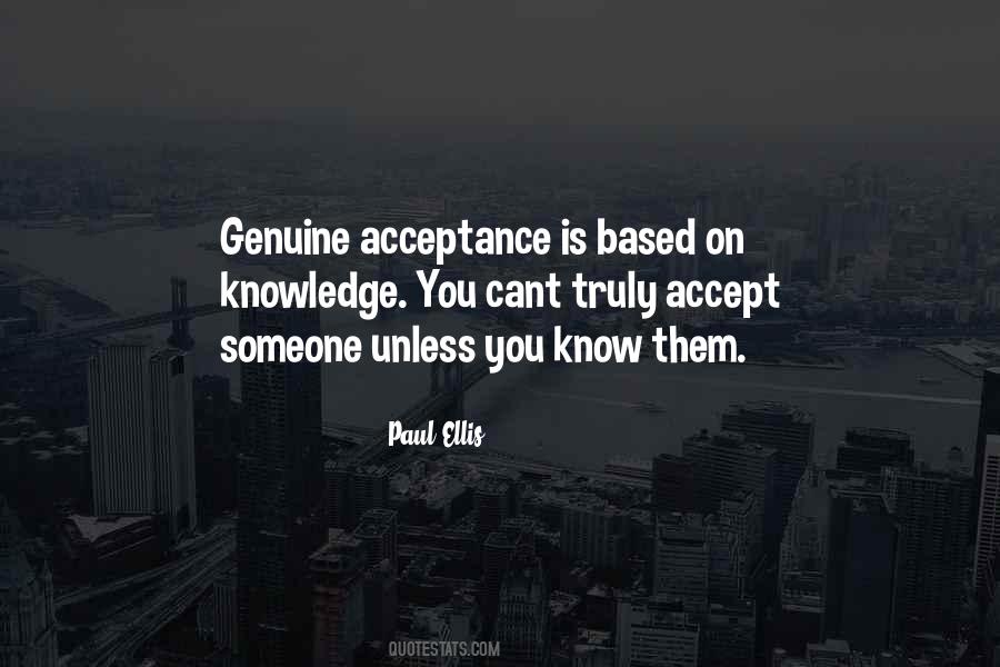 Quotes About Acceptance #1767