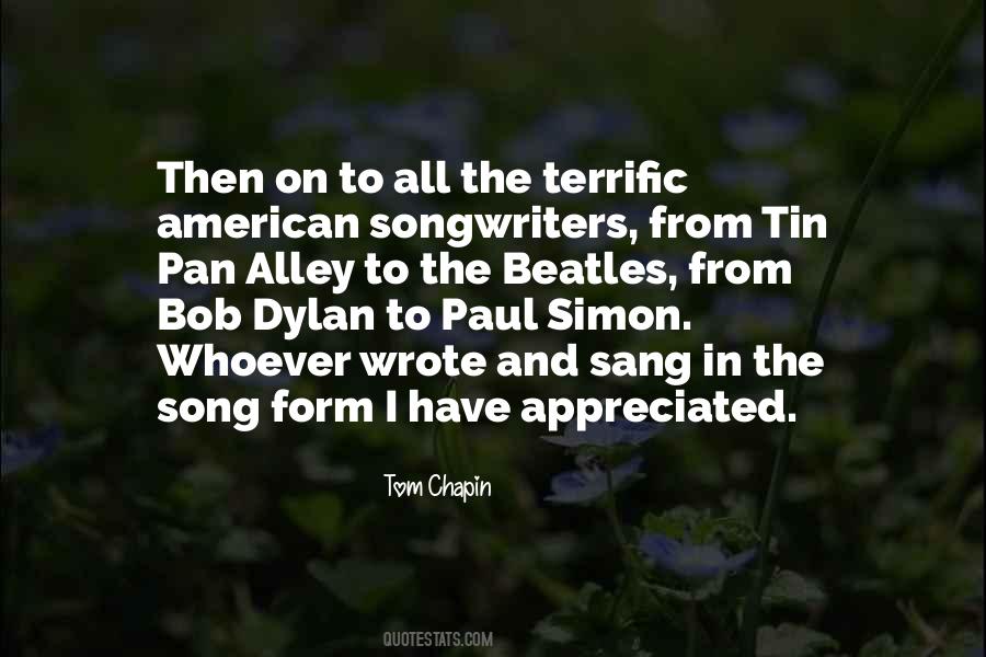 Quotes About Tin Pan Alley #760160