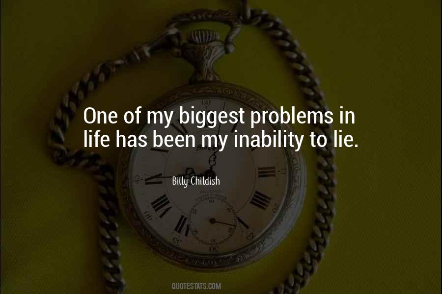 Life Problem Quotes #188011