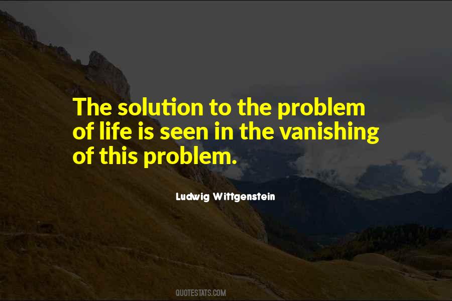 Life Problem Quotes #34526