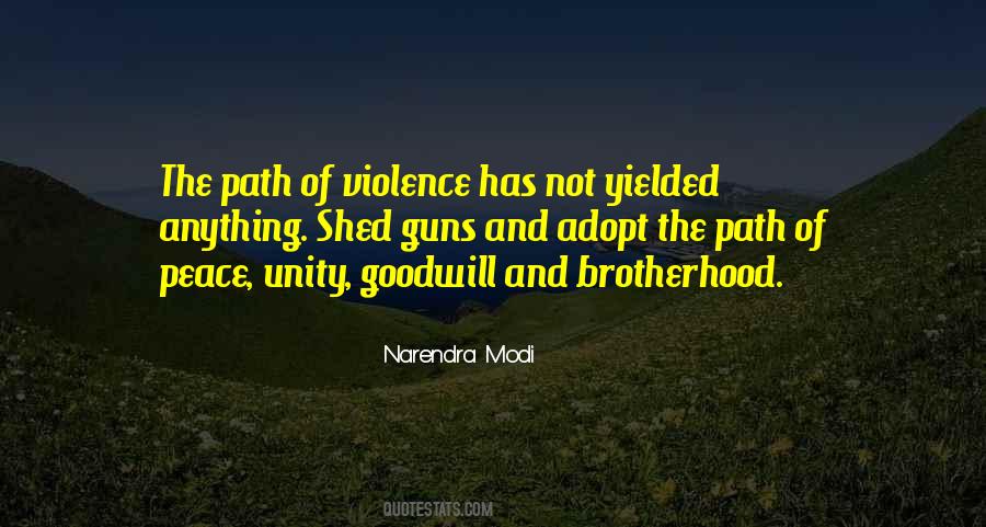 Quotes About Brotherhood And Unity #653100