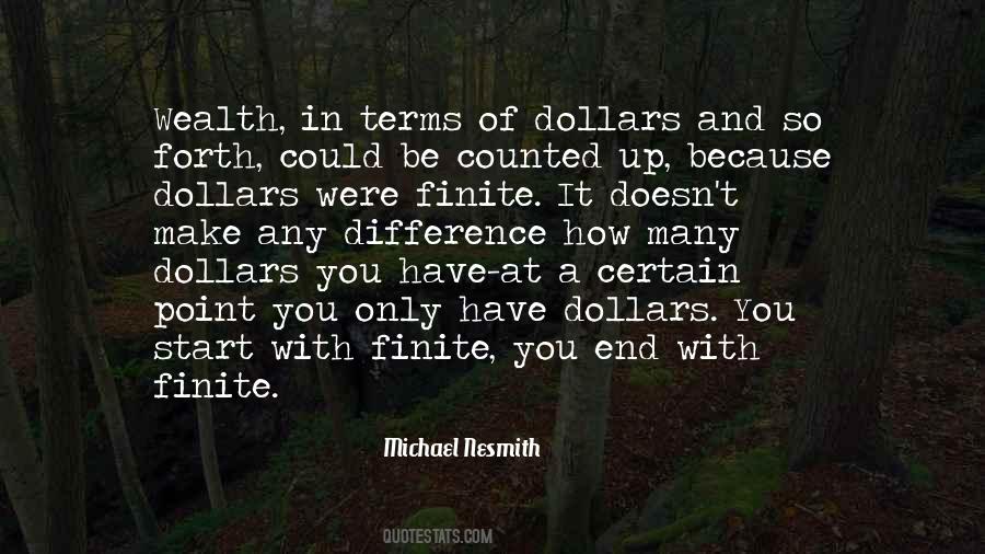 So So Finite Quotes #1021234