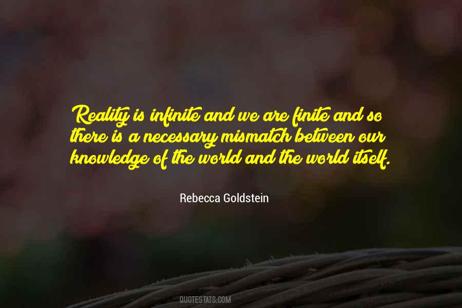 So So Finite Quotes #1413869