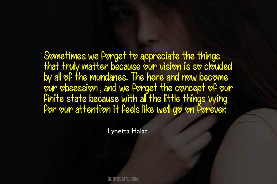 So So Finite Quotes #1708327