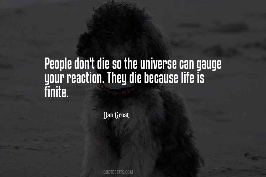 So So Finite Quotes #1731514