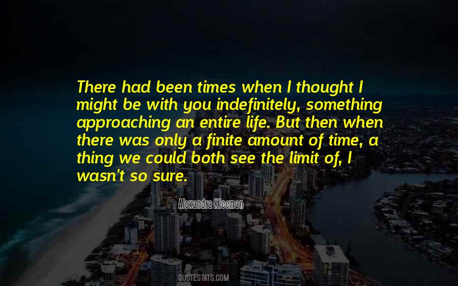So So Finite Quotes #1774817