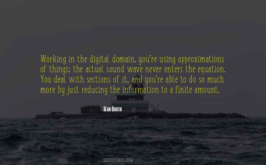 So So Finite Quotes #256493
