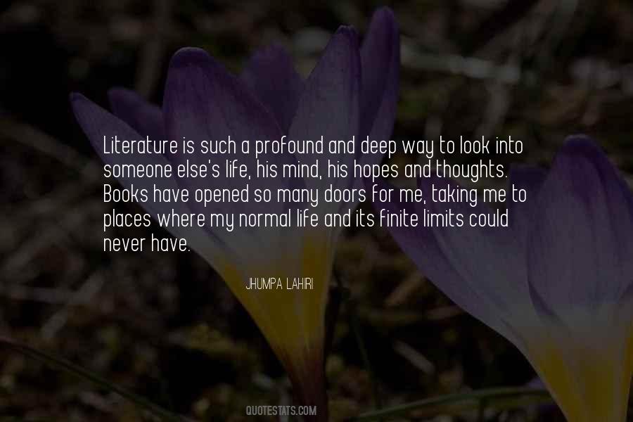 So So Finite Quotes #959814