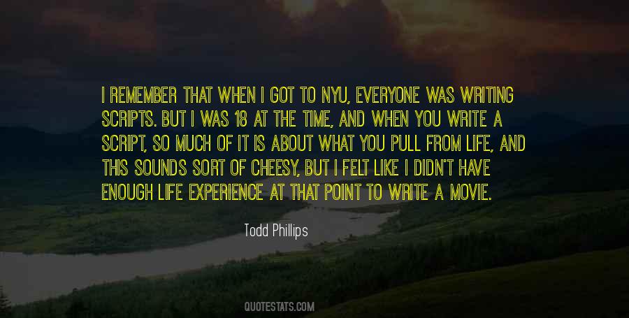 Quotes About Life Like A Movie #1499984