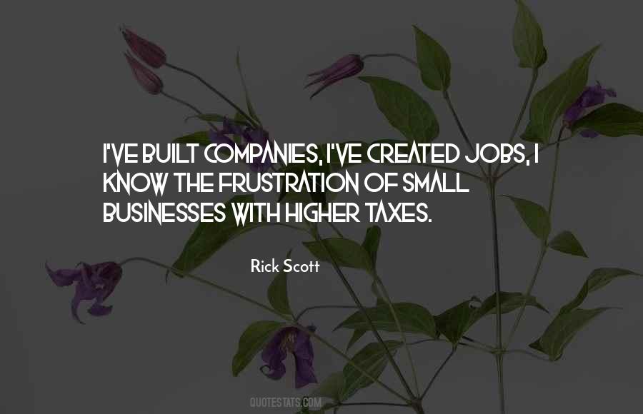 Quotes About Small Companies #1640553