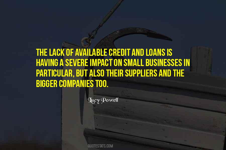 Quotes About Small Companies #508908