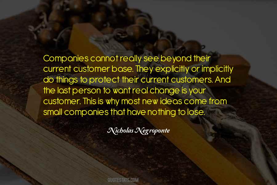 Quotes About Small Companies #957382