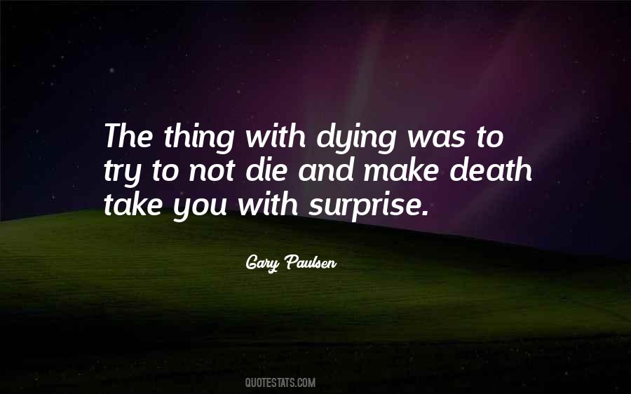 Quotes About Death And Dying #163703