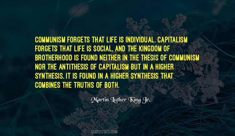 Quotes About Capitalism And Communism #1378450