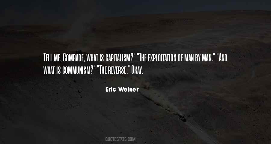 Quotes About Capitalism And Communism #1787097