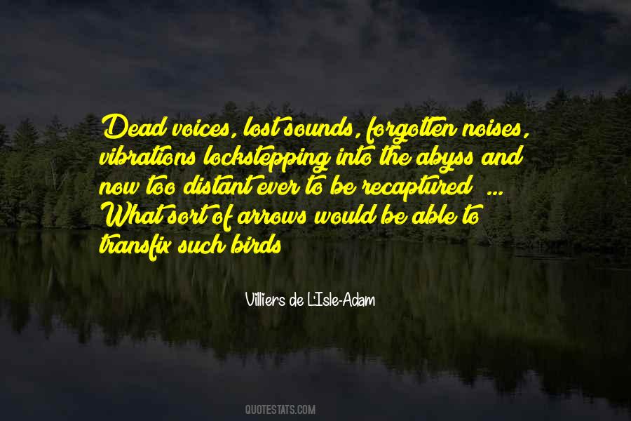 Quotes About Voices From The Past #1809296