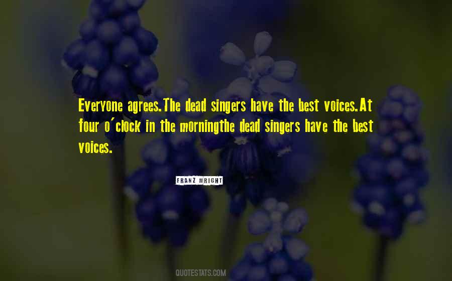 Quotes About Voices From The Past #30784
