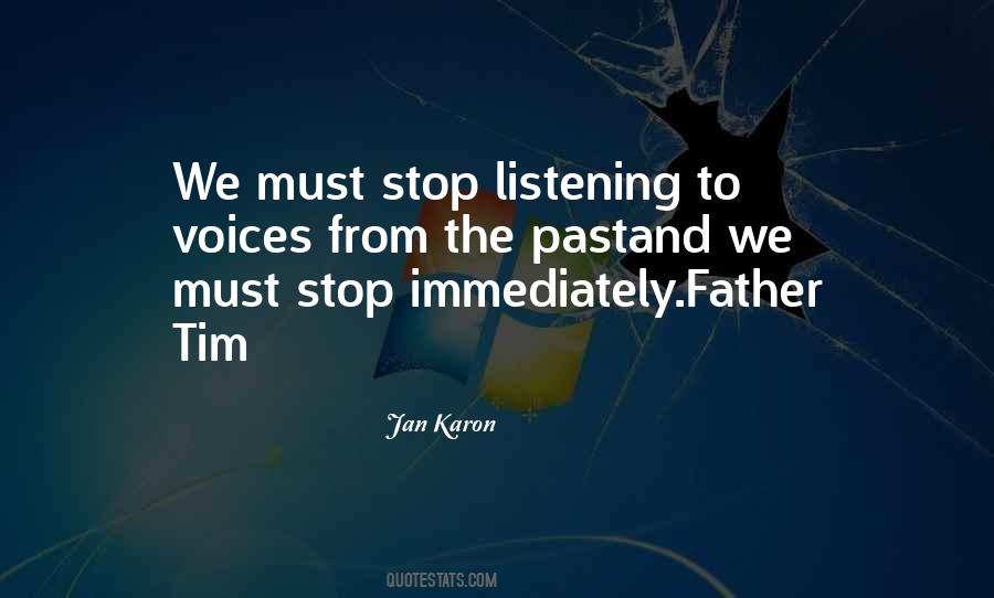 Quotes About Voices From The Past #335657