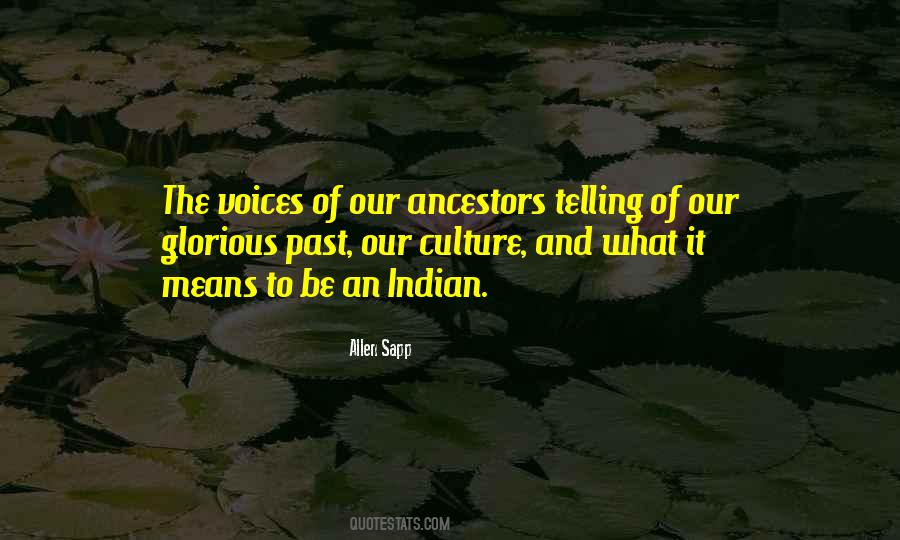 Quotes About Voices From The Past #346864