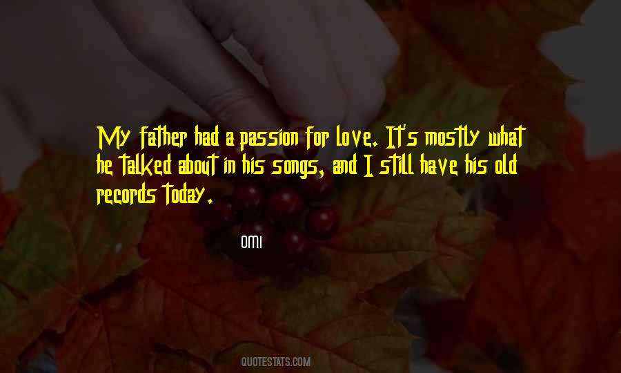 Quotes About Old Love Songs #1637125