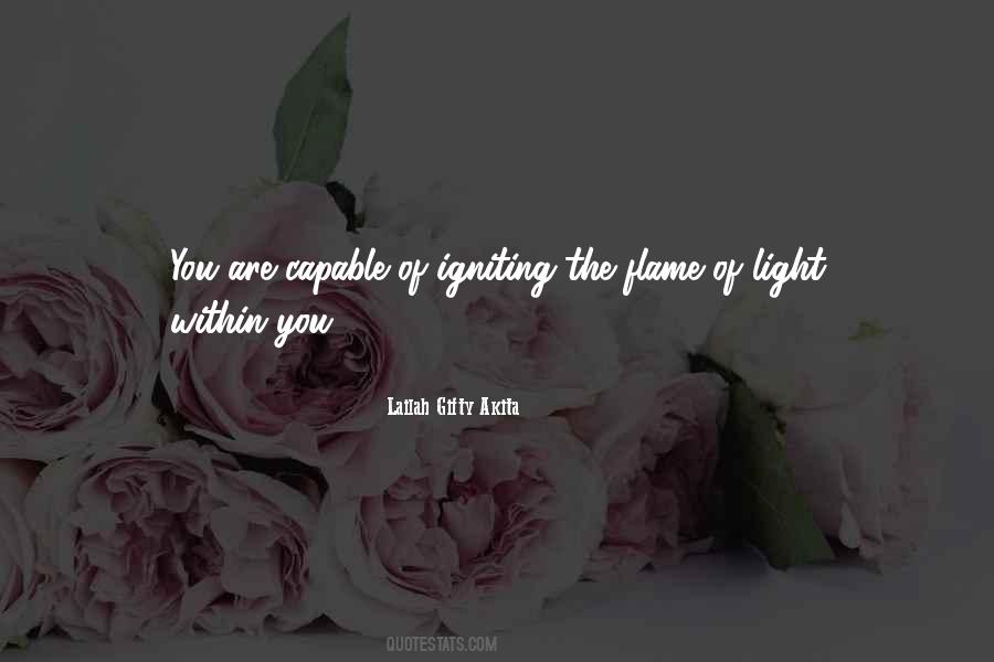 Quotes About Igniting #204163