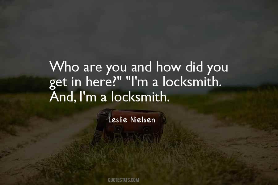 Quotes About Locksmith #1449856
